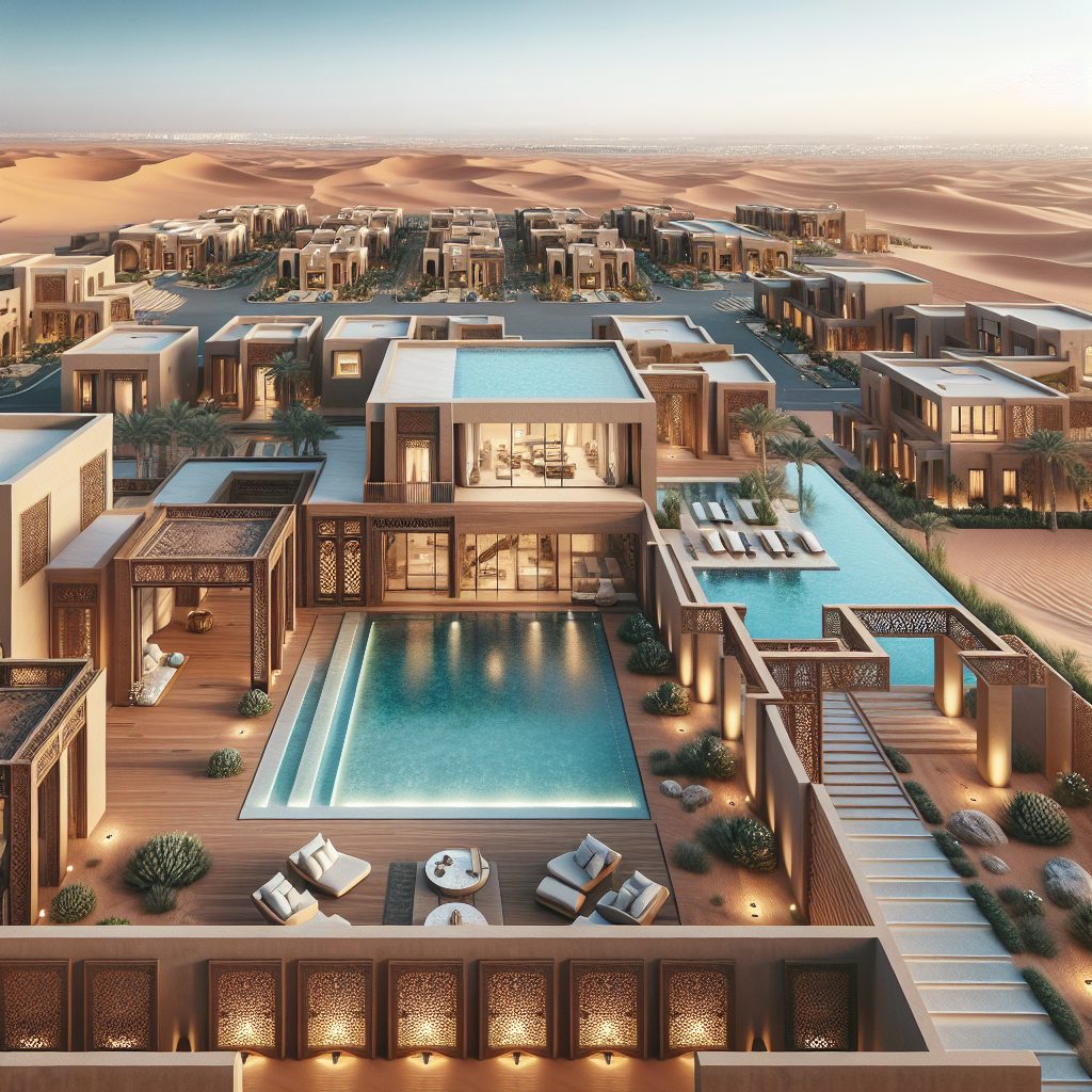 Riyadh Royal Desert Villas With Infinity Pool Experience
