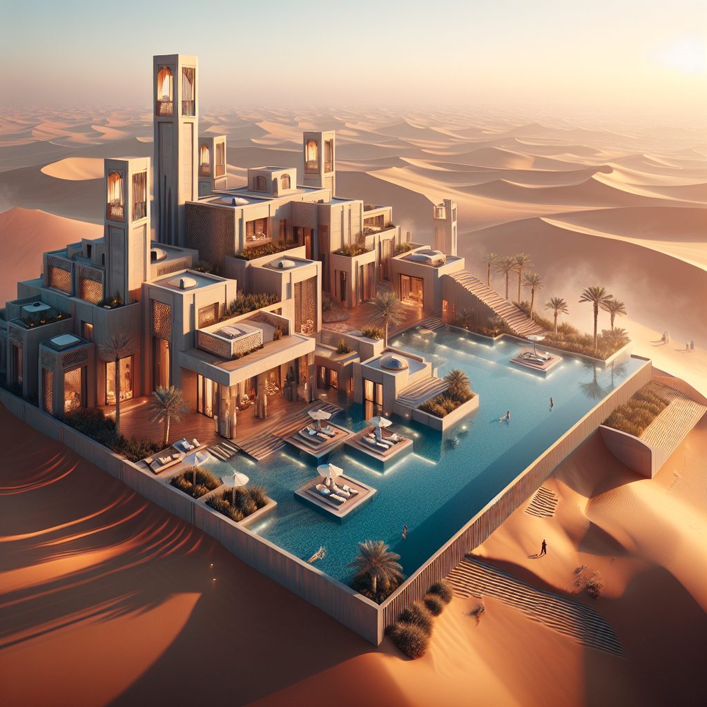 Riyadh Signature Villas With Infinity Pool Desert Views