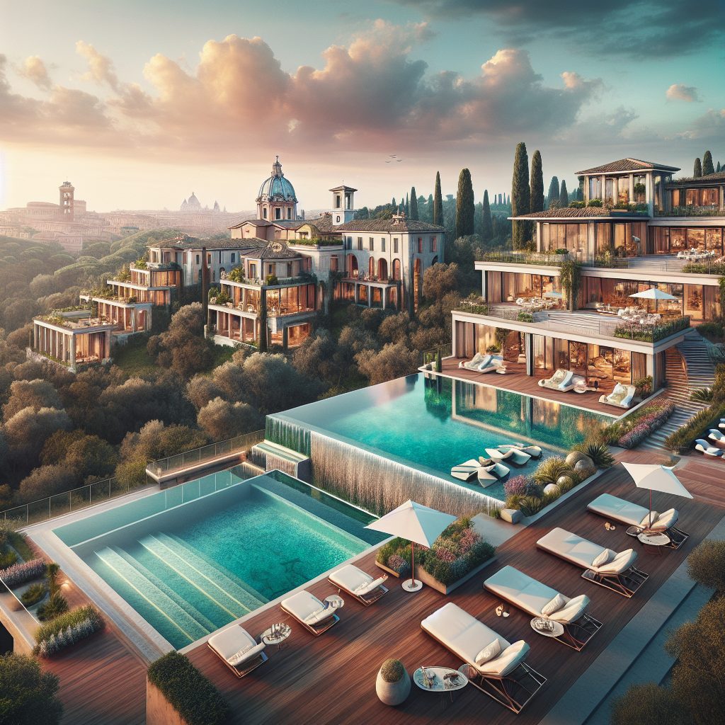 Rome Grand Signature Villas With Infinity Pool Rooftop