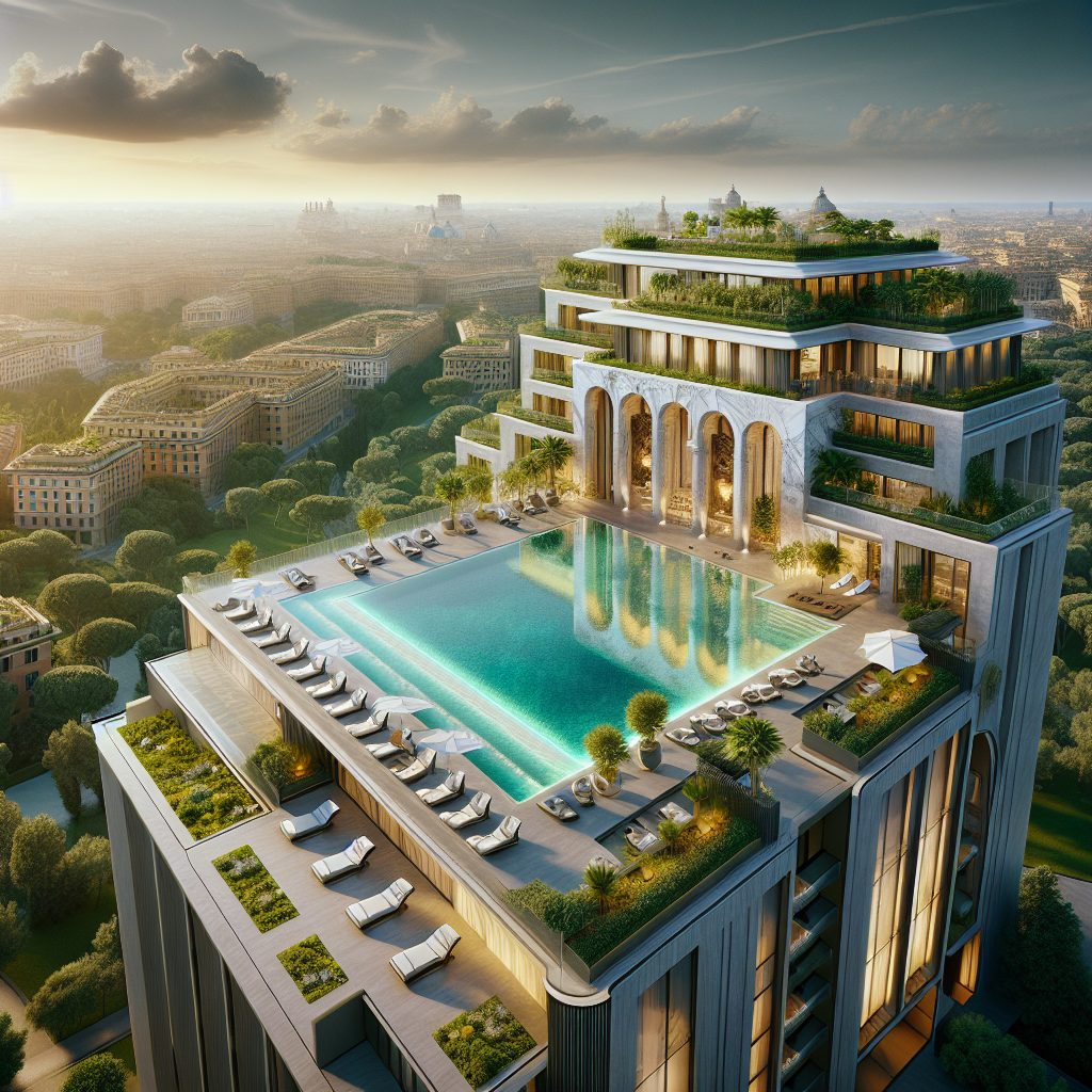 Rome Luxury Apartments With Rooftop Infinity Pool