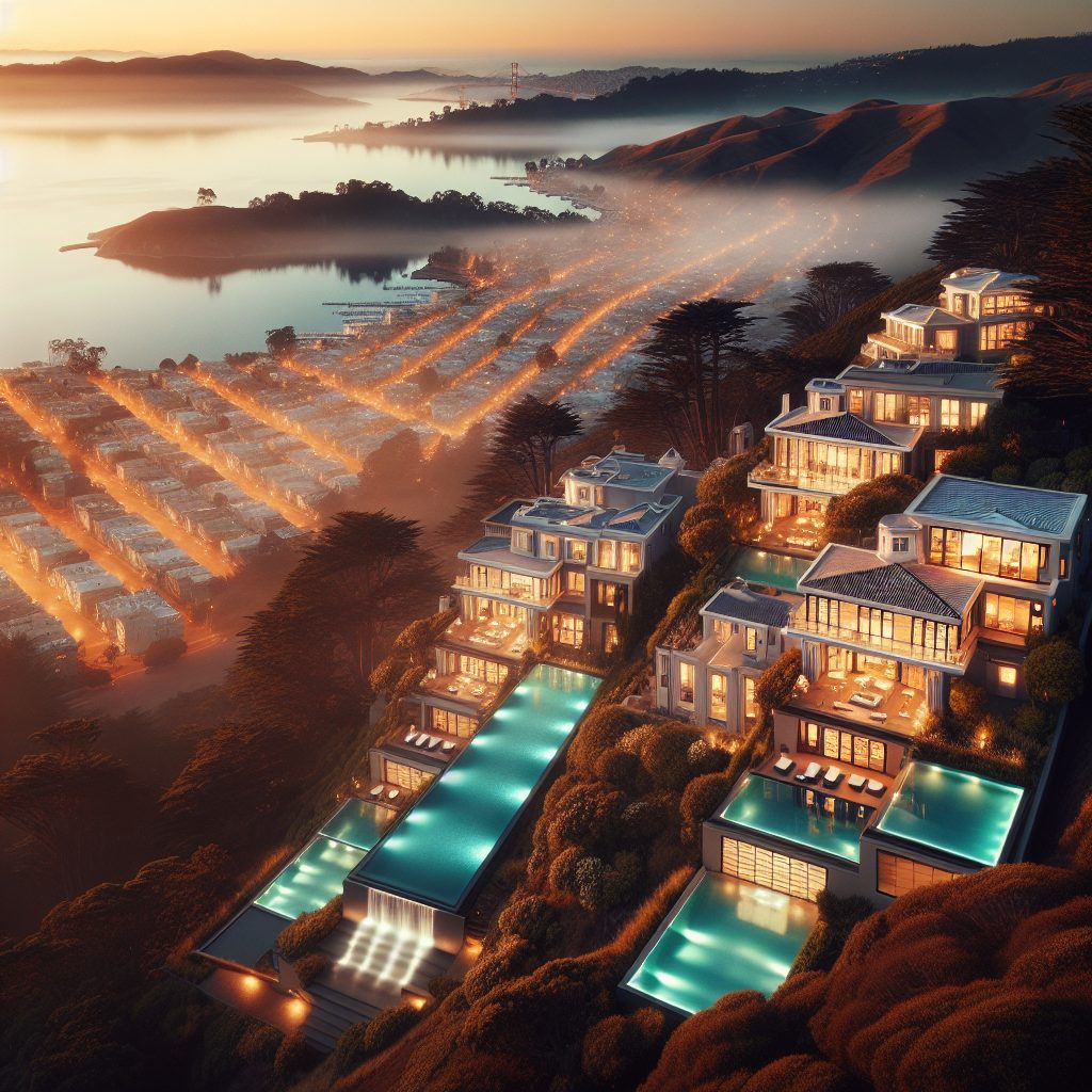San Francisco Platinum Villas With Infinity Pool Bay