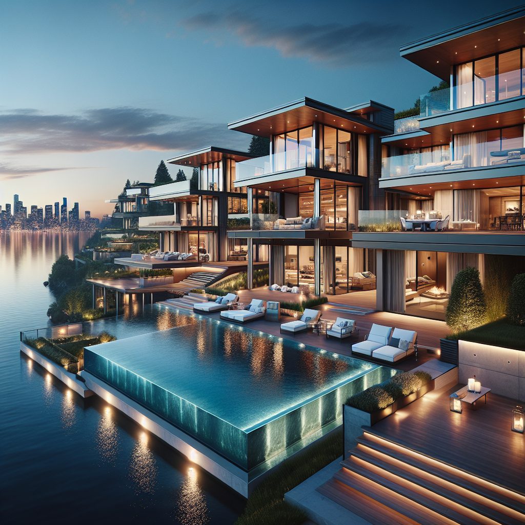 Seattle Prestige Villas With Infinity Pool Waterfront
