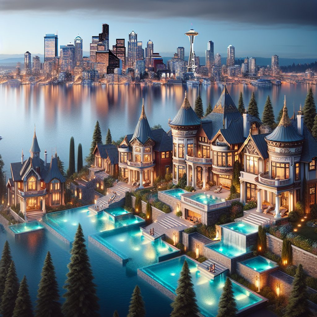 Seattle Royal Villas With Infinity Pool Waterfront