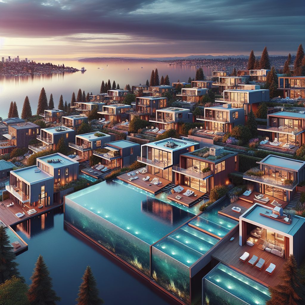 Seattle Signature Villas With Infinity Pool Waterfront