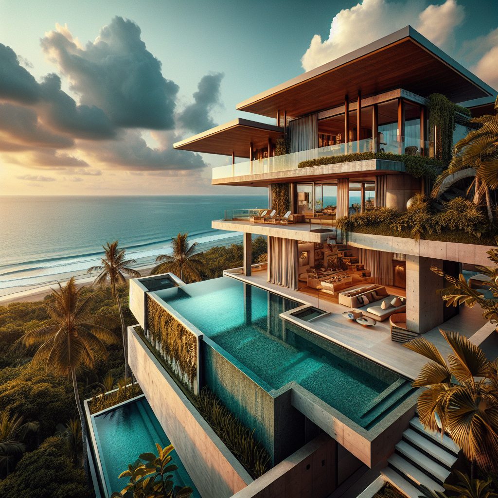 Seminyak Diamond Villas With Infinity Pool Beachfront