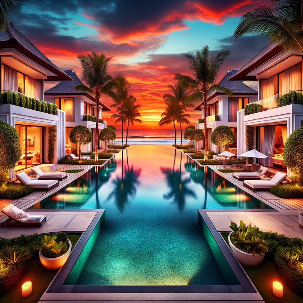 Seminyak Platinum Villas With Infinity Pool Beachfront