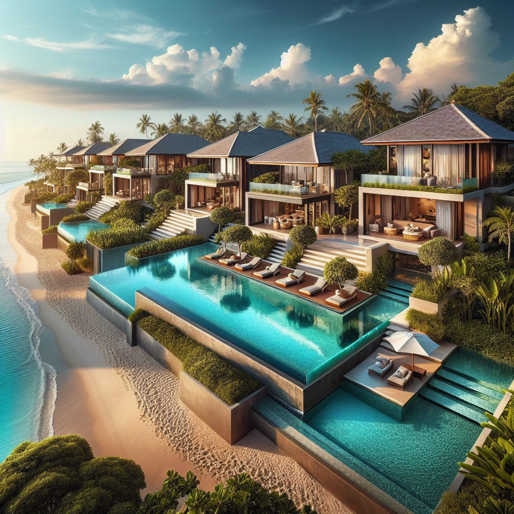 Seminyak Prestige Villas With Infinity Pool Beachfront