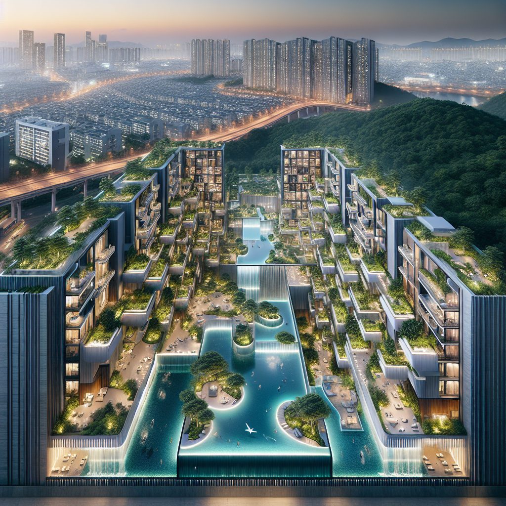 Seoul Modern Luxury Apartments With Smart Infinity Pool