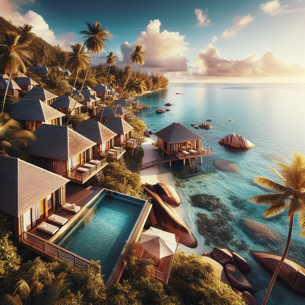 Seychelles Ocean Edge Villas With Infinity Pool Views