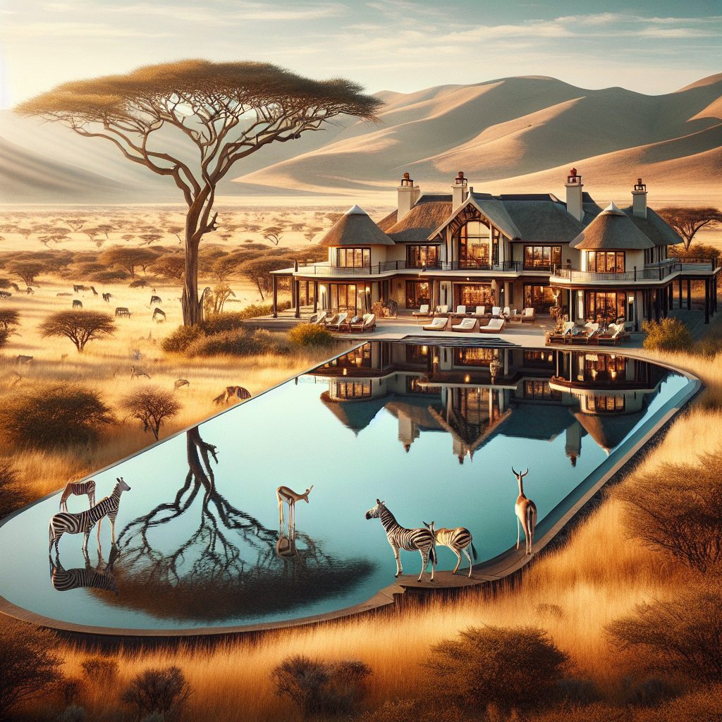 South Africa Grand Signature Villas With Infinity Pool Safari
