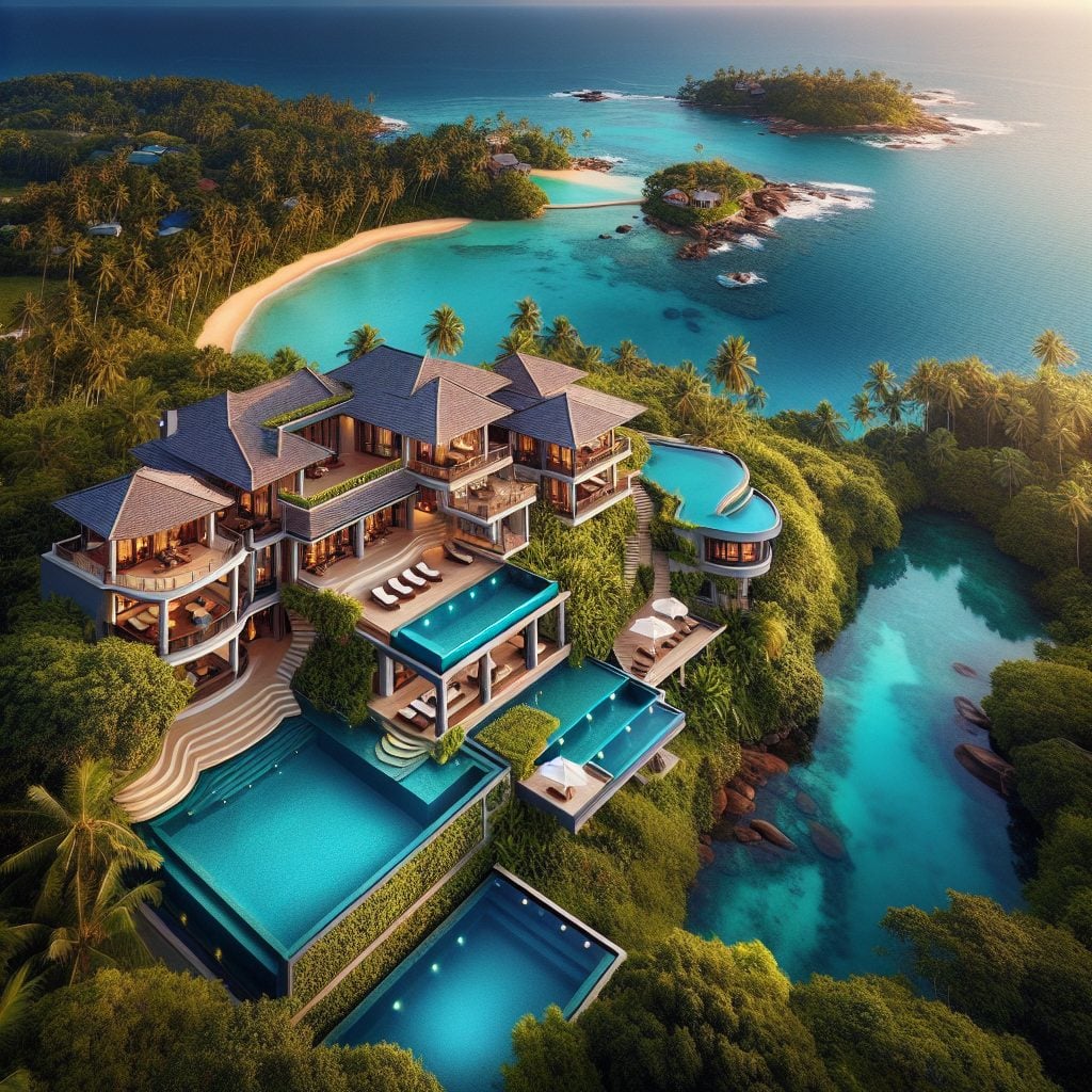 Sri Lanka Elite Villas With Infinity Pool Ocean