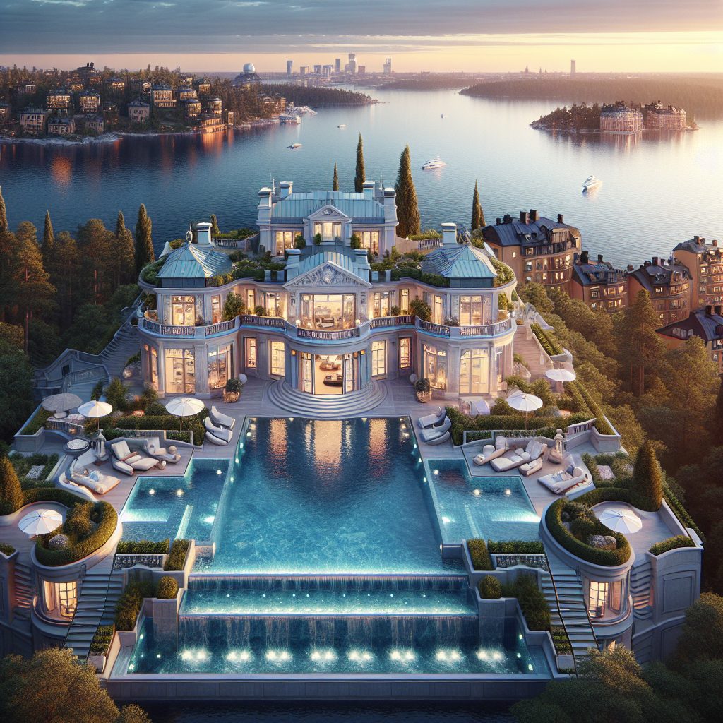 Stockholm Platinum Waterfront Villas With Infinity Pool Views