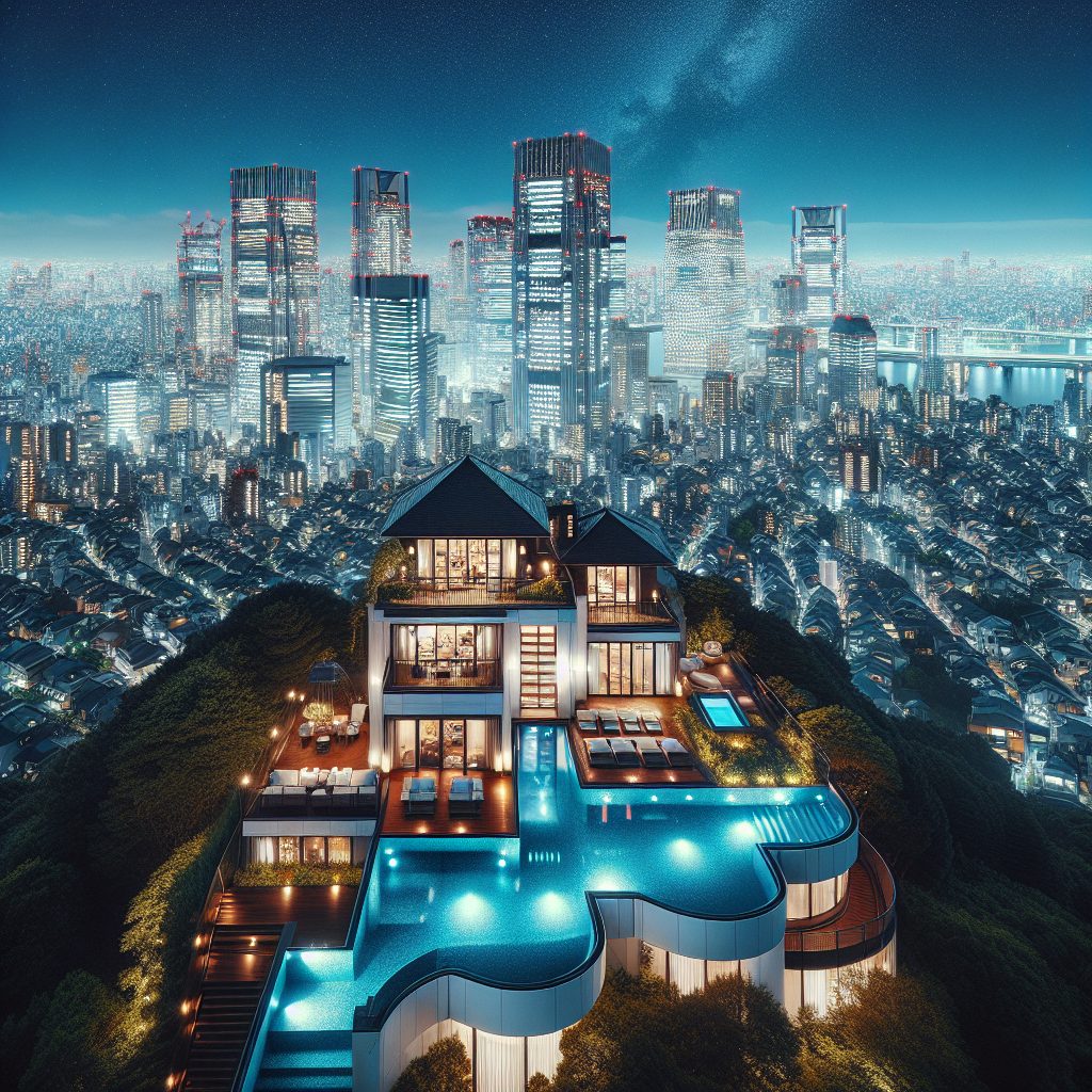 Tokyo Signature Sky Villas With Infinity Pool City Lights