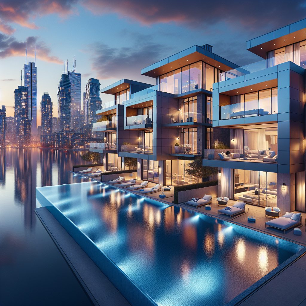 Toronto Elite Villas With Infinity Pool Skyline