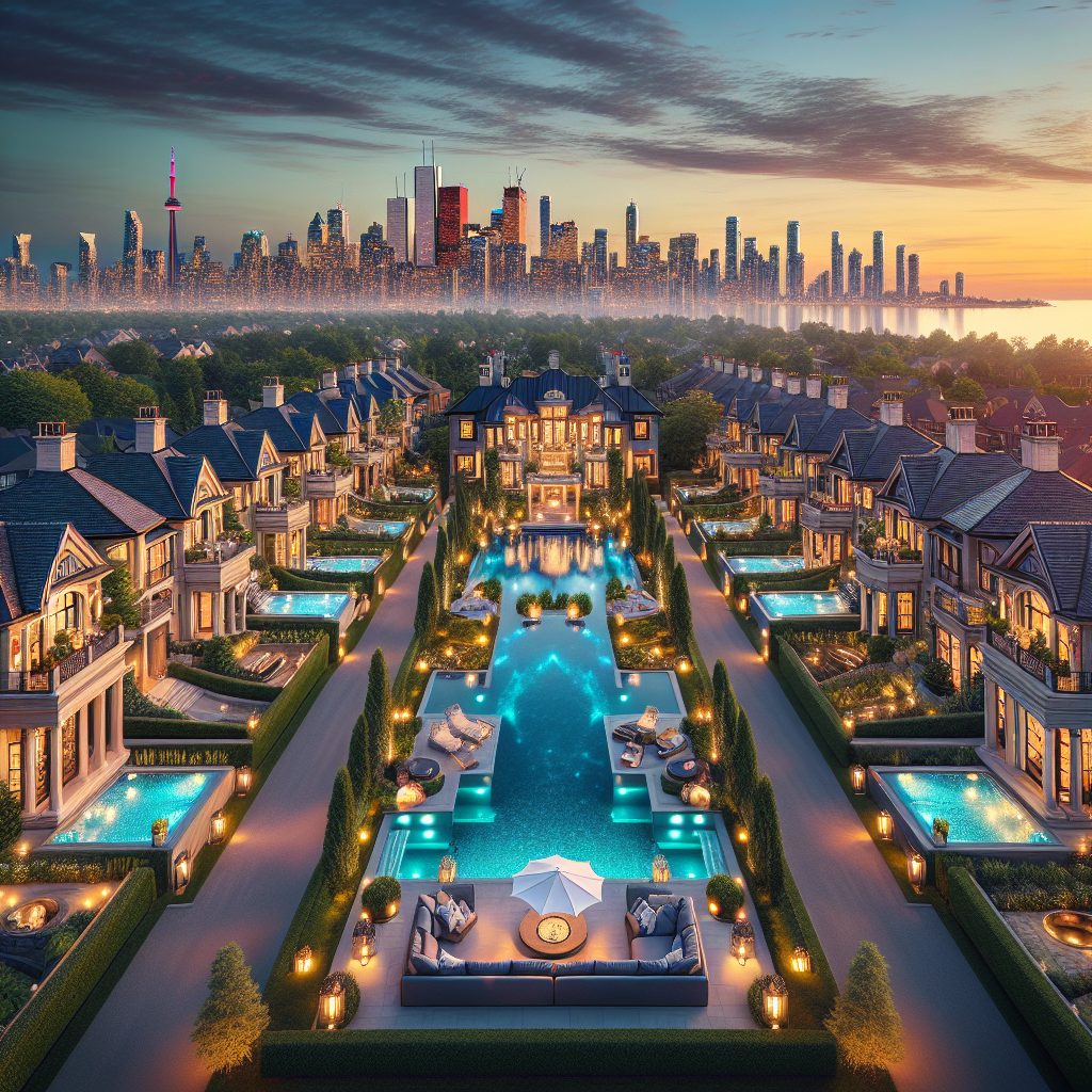 Toronto Grand Signature Villas With Infinity Pool Skyline