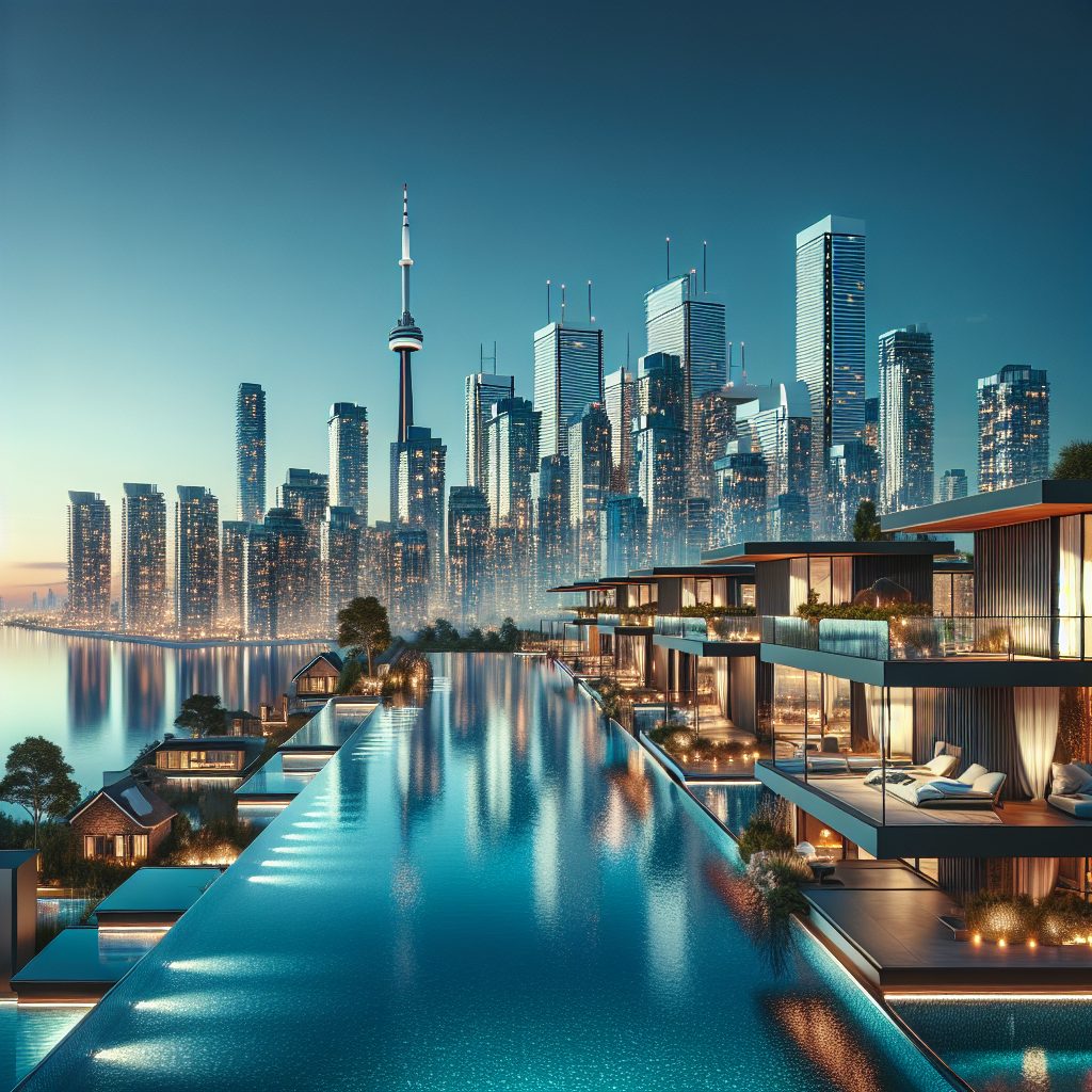 Toronto Signature Villas With Infinity Pool Skyline