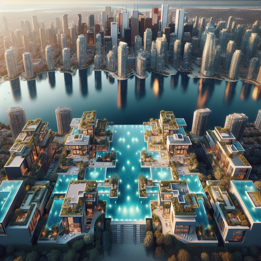 Toronto Signature Villas With Infinity Pool Skyline