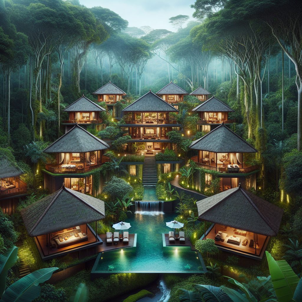 Ubud Forest Luxury Villas With Infinity Pool Jungle Escape