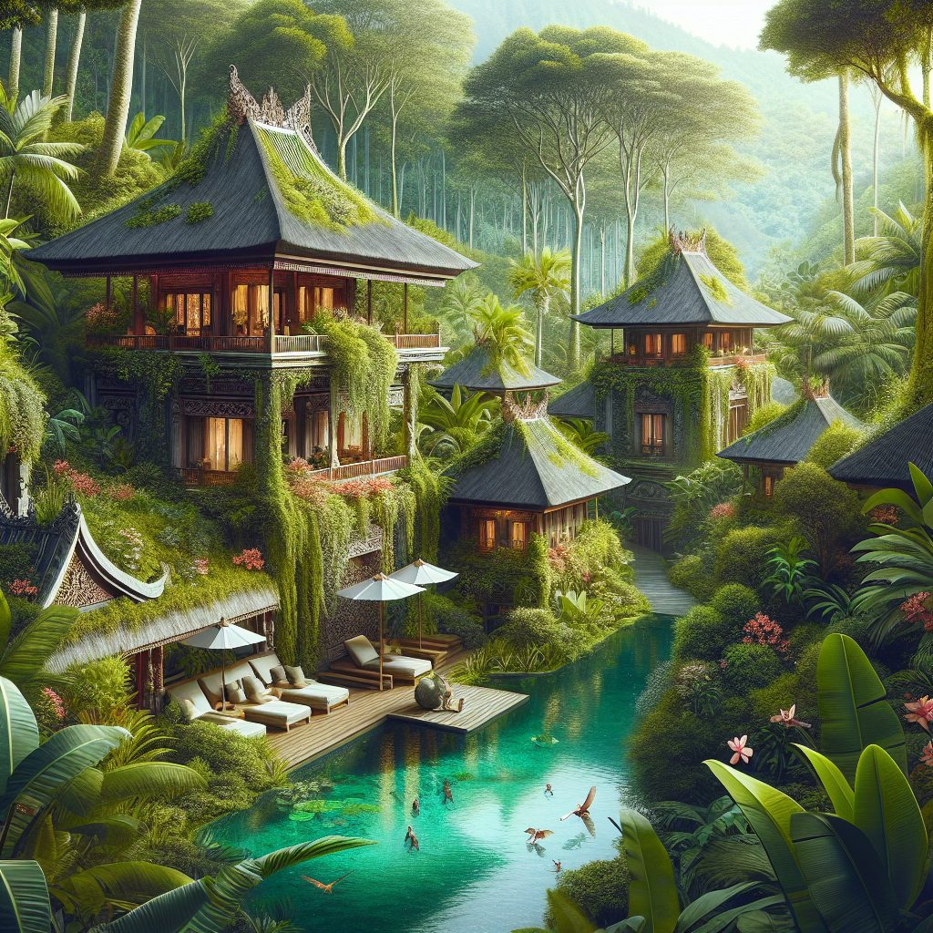 Ubud Royal Jungle Villas With Infinity Pool Nature Sanctuary