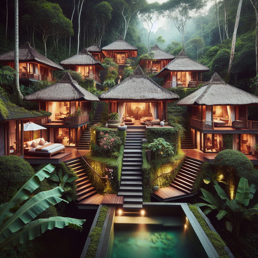 Ubud Signature Jungle Villas With Infinity Pool Nature Escape