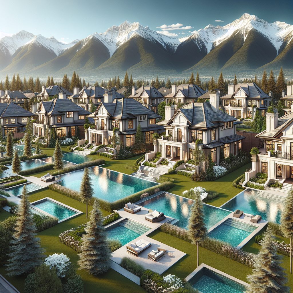 Vancouver Diamond Villas With Infinity Pool Mountain
