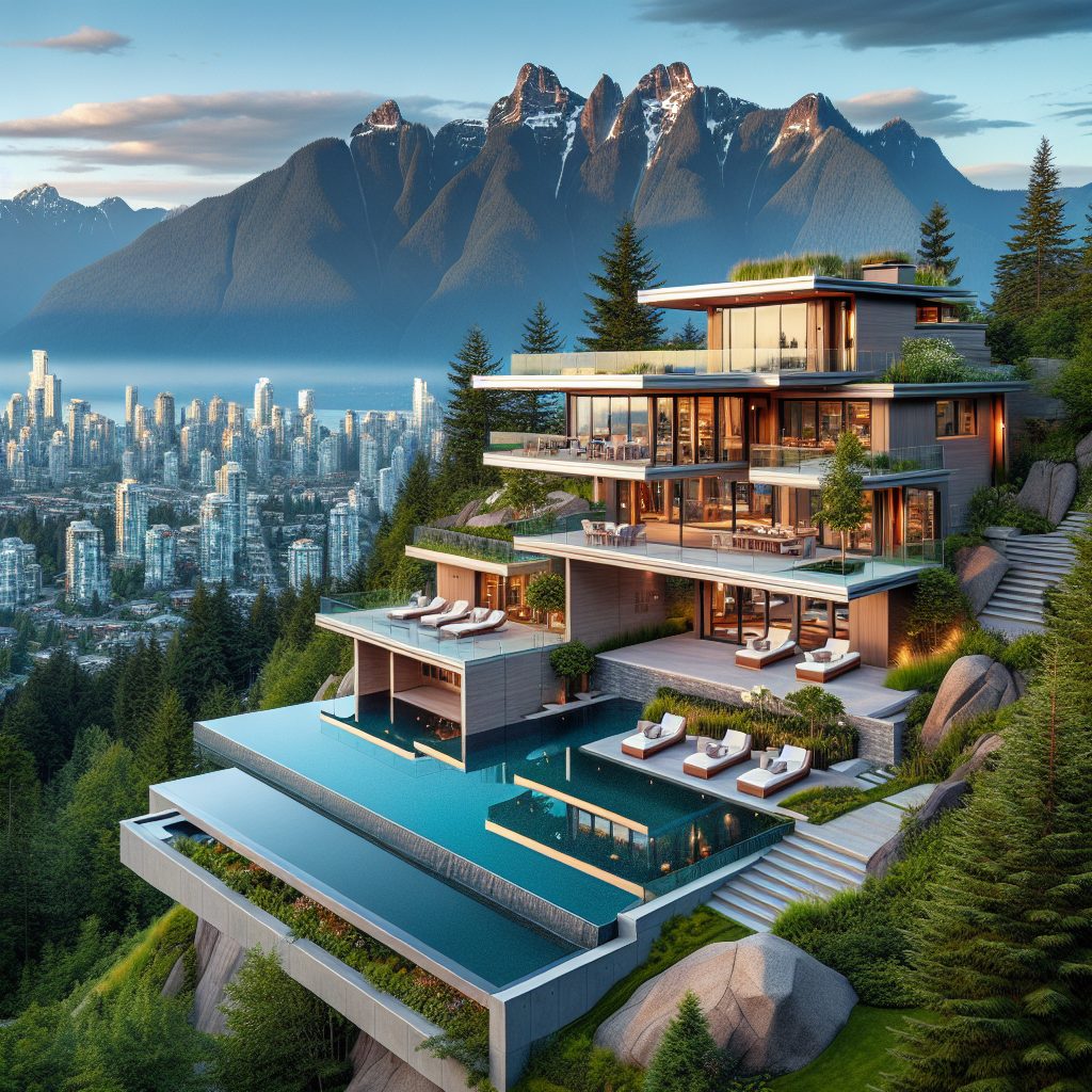 Vancouver Grand Signature Villas With Infinity Pool Mountain