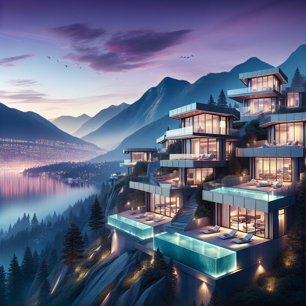 Vancouver Platinum Villas With Infinity Pool Mountain
