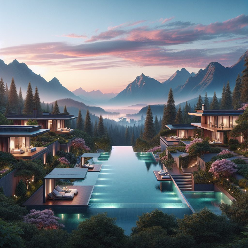 Vancouver Signature Villas With Infinity Pool Mountain