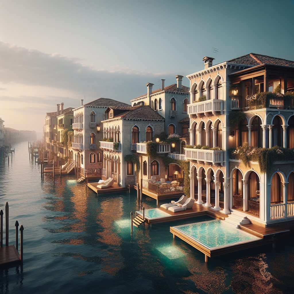 Venice Signature Canal Villas With Infinity Pool Balcony