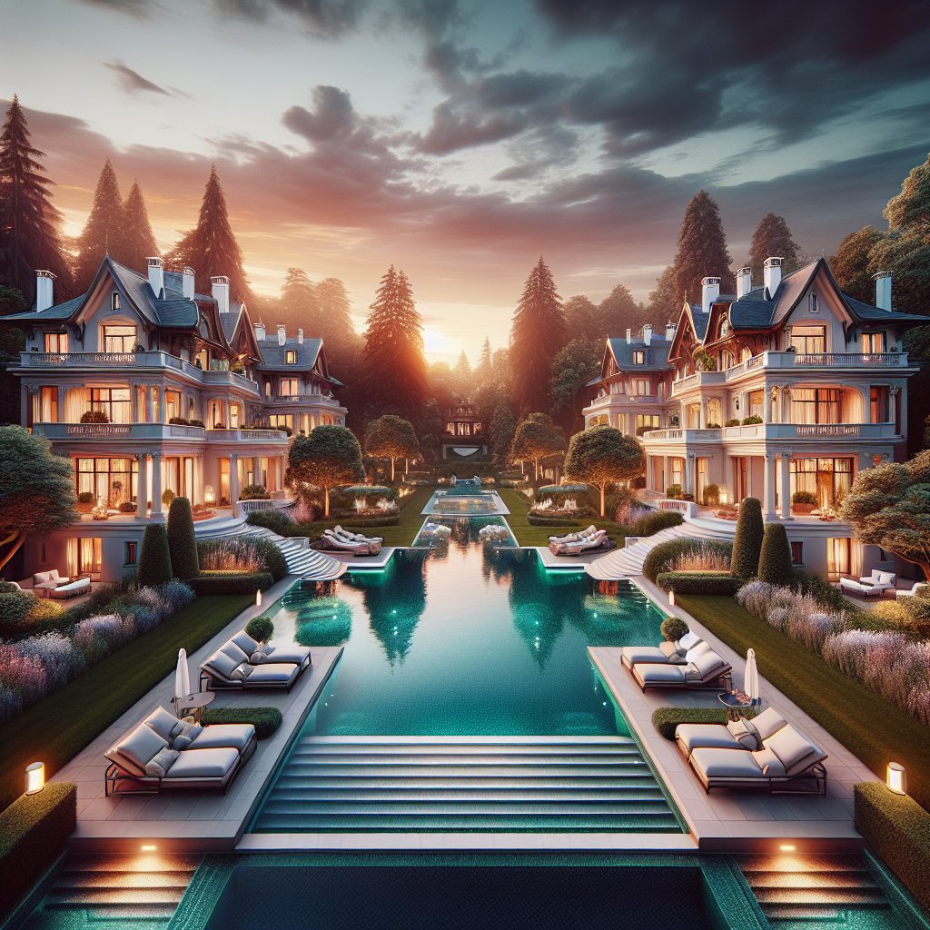 Vienna Diamond Classic Villas With Infinity Pool Style