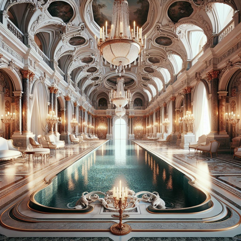 Vienna Palace Suites With Classic Infinity Pool Design