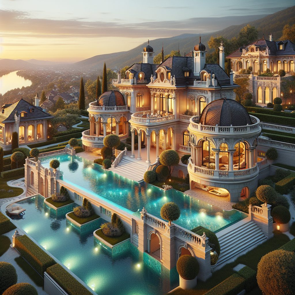 Vienna Prestige Classic Villas With Infinity Pool Style